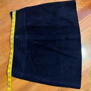 Free People Black Mini Skirt